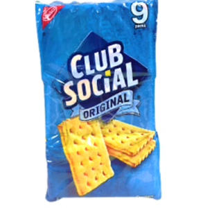 Club Social Butter Flavor Salt Crackers