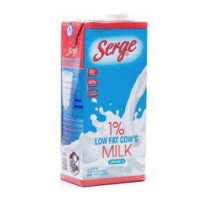 Serge 1% Low Fat Cow's Milk 1 Litre