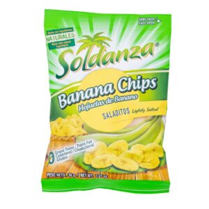 Soldanza Salted Banana Chips 36G