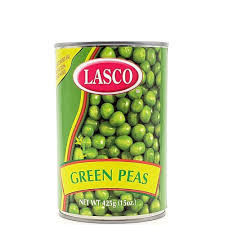 Lasco Green Peas 425G