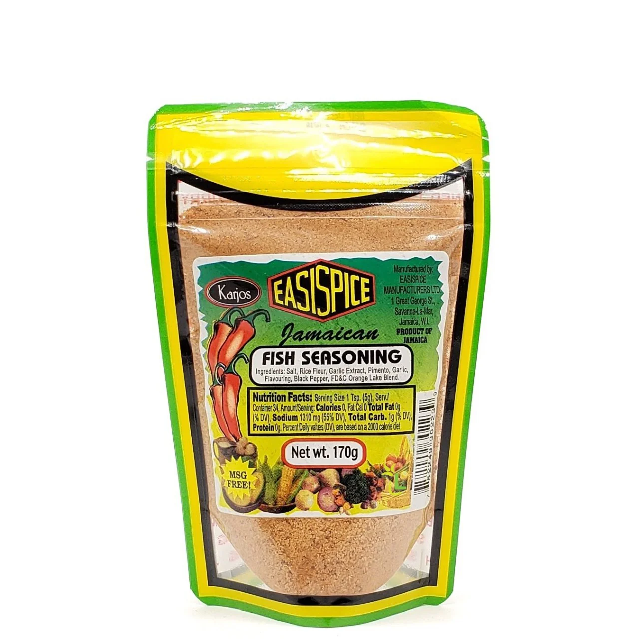 Easy Spice Fish Seasoning 170G